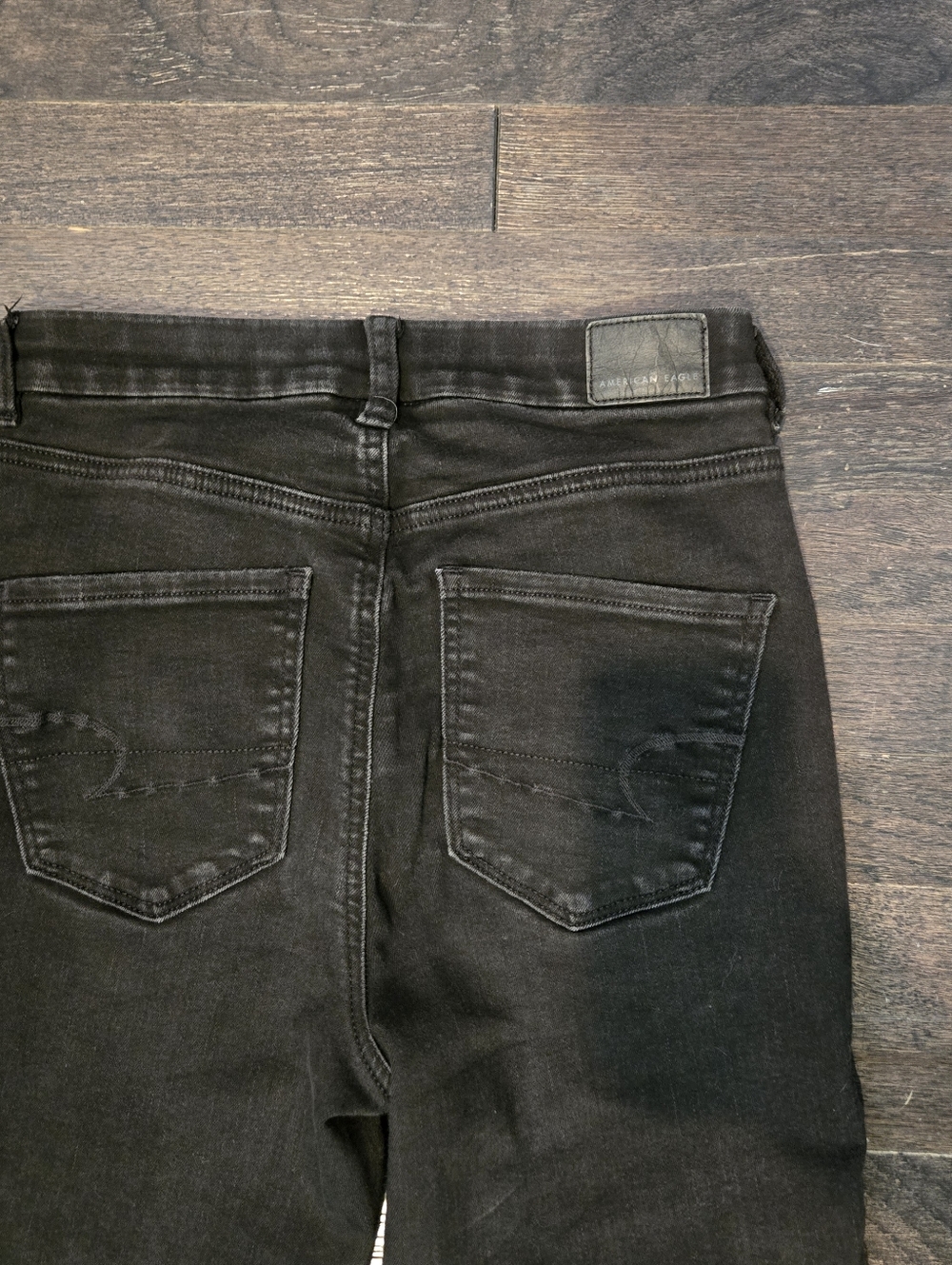 American Eagle Next Level Stretch Curvy Hi-Rise Jegging Skinny Jeans SZ 4 Reg - Picture 5 of 9